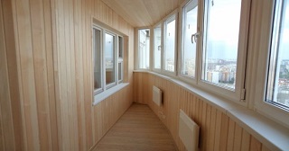 Внутренняя отделка лоджии Благовещенск, цена от 209 руб. м2